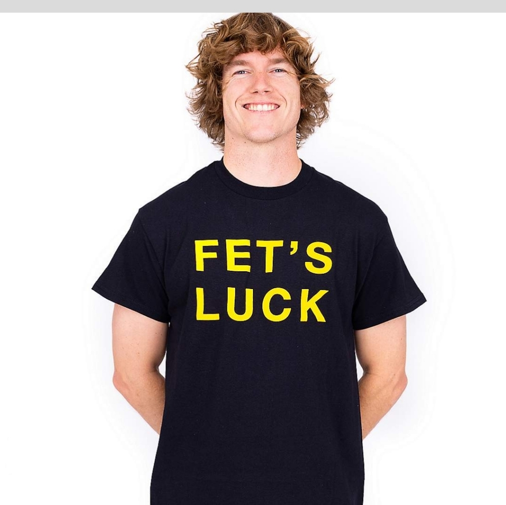 FET'S LUCK Tshirt by Danny Duncan Unisex Size Medium